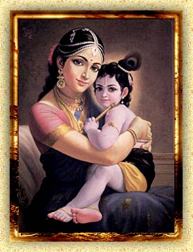 [Mother Yashoda with Lord Krishna]